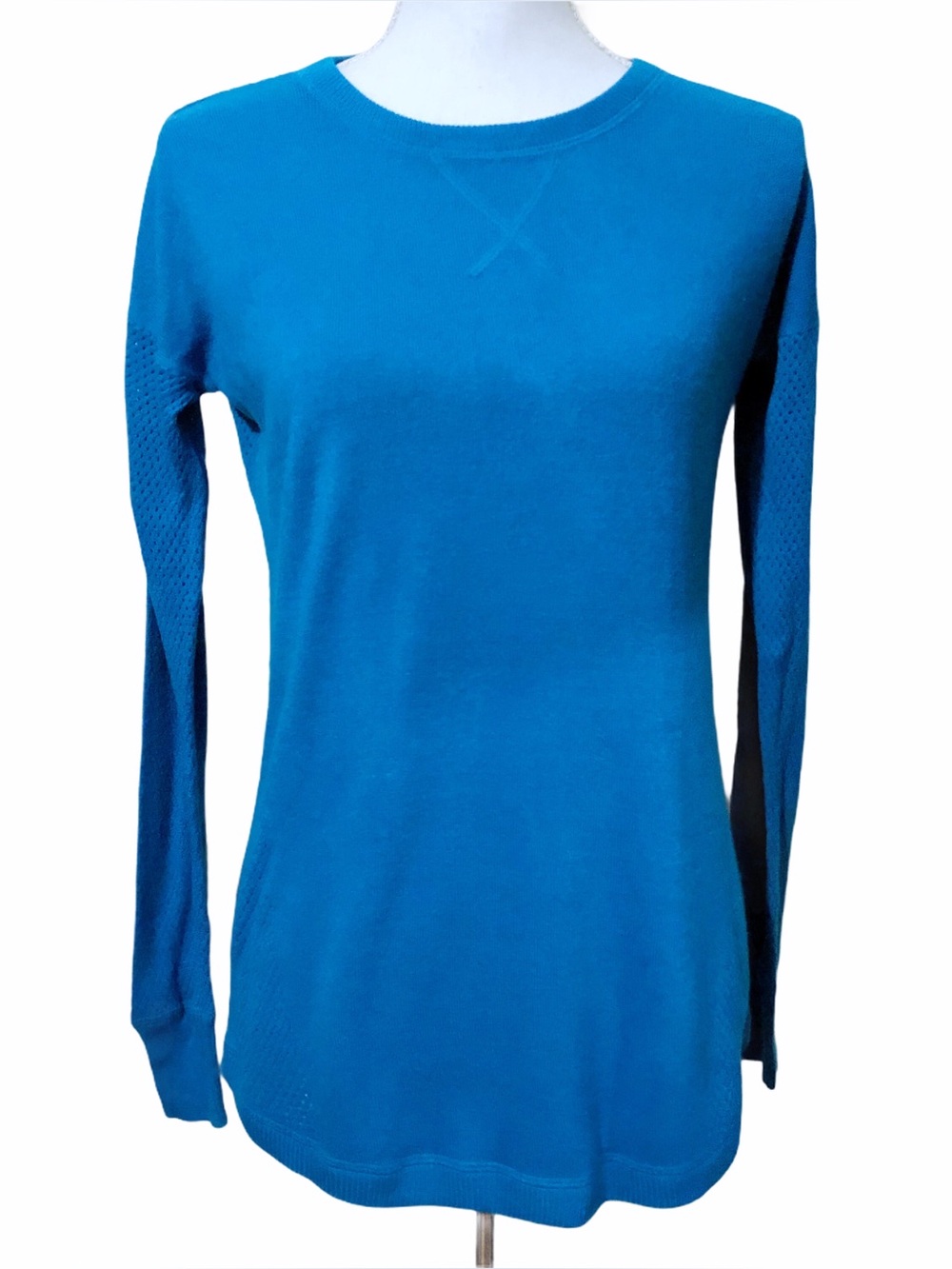 Sweet Romeo Blue Long Sleeve Sweater Size Medium